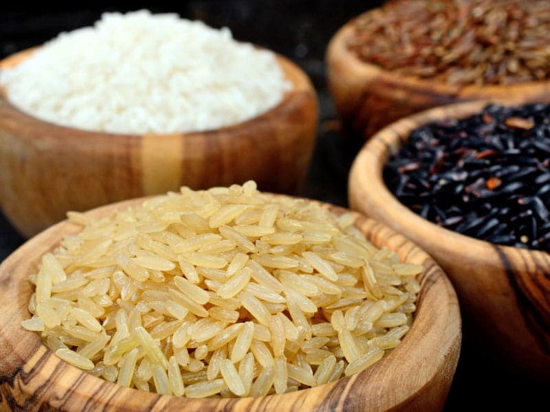 Types of Rice Nutrition